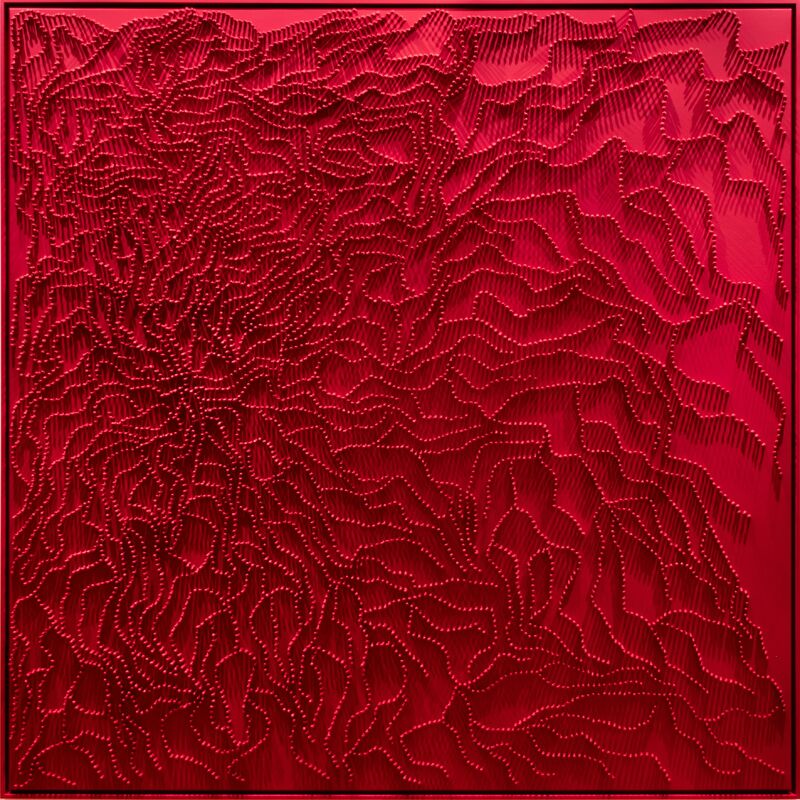 Red Elevations - a Paintings by Jane Puylagarde
